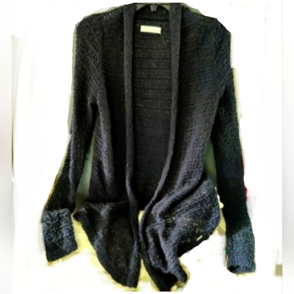 Abercrombie & Fitch Navy Cardigan Medium